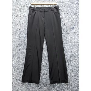 Y2K Express Editor Dress Pants Size 8 Bootcut Work Office Career Charcoal Gray